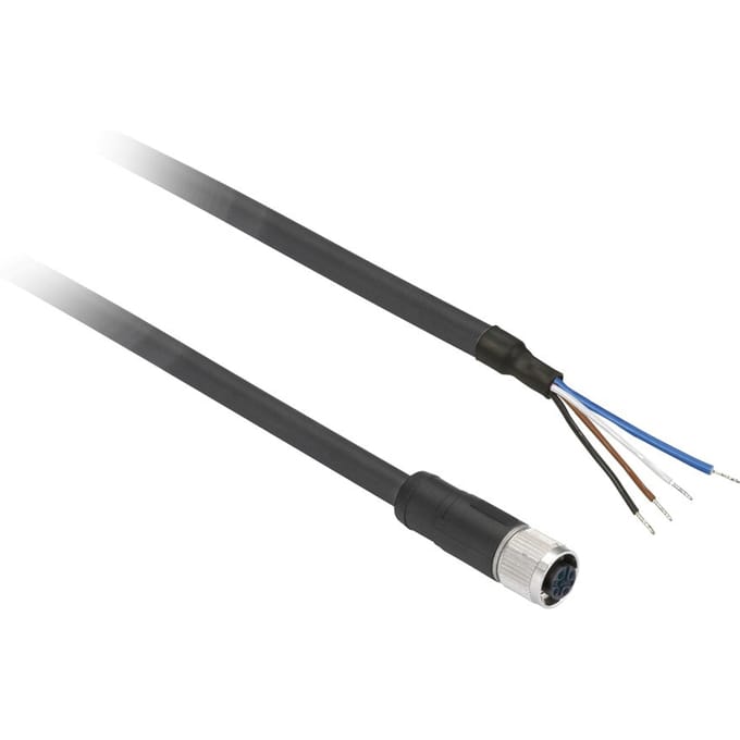 TELEMECANIQUE SENSORS Pur kabel m8 4-pins vrouwelijk recht 5 meter