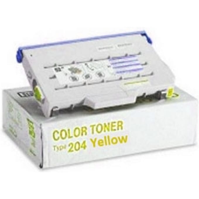 Ricoh type 204 toner cartridge geel (origineel)