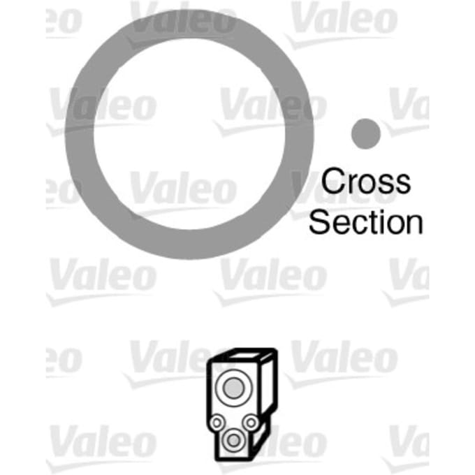 Pakking, koelvloeistofleiding VALEO 509759