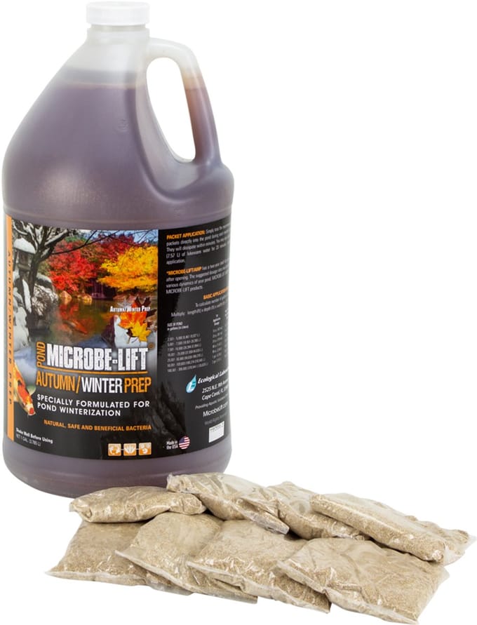 Microbe lift Autumn Winter prep 4L + 8 zakjes