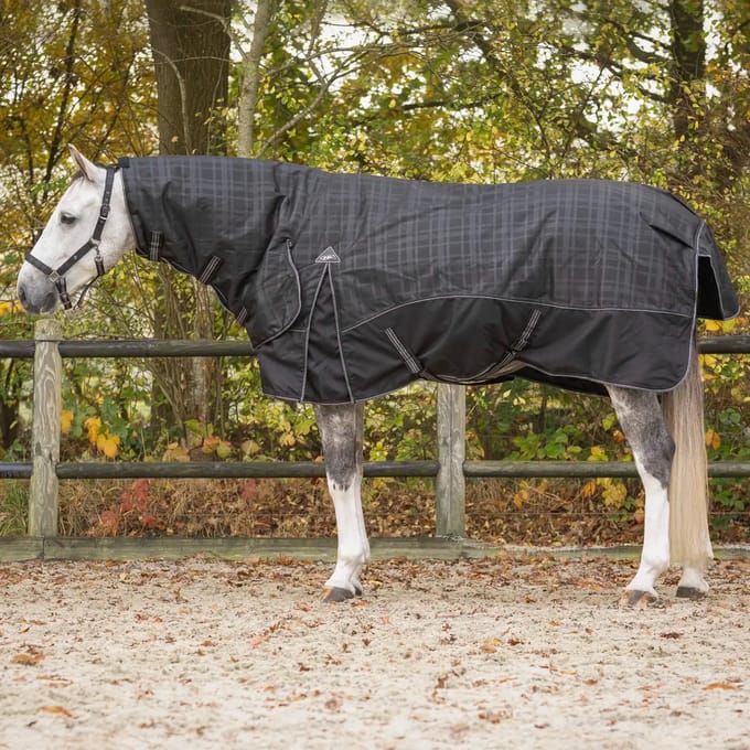 Regendeken 1200D turnout collection met hals 300 gram