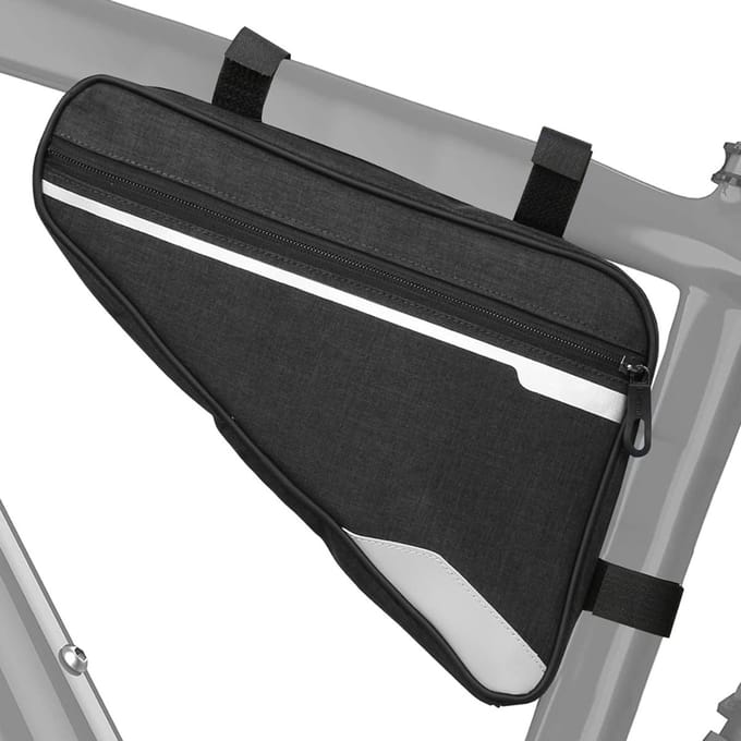 HEZIVO® Frametas Fiets - Waterdicht - Met Telefoonhouder - Opbergvak E-Bike