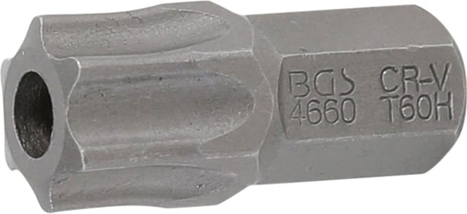 BGS bitlengte 30 mm aandrijving buitenzeskant 10 mm (3/8") T...