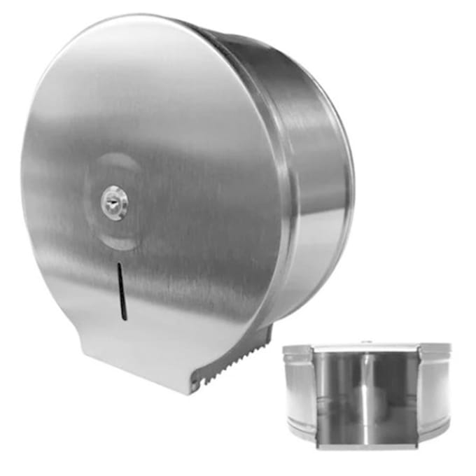 Papierhanddoekhouder RVS Satijn Afwerking Waterdicht Toiletpapierhouder Tissue Dispenser white