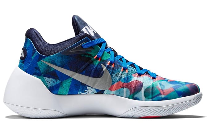 Nike Hyperdunk 2015 Low Rio Heren Sneakers Multi-Color Soar Menta 803174-413 44 blue