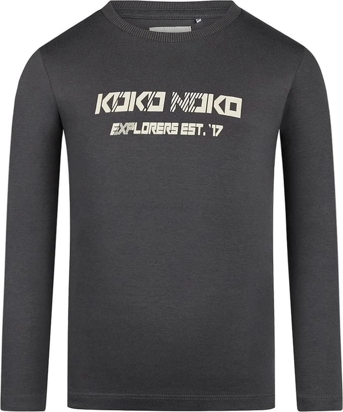 Koko Noko Shirt Dark Grey maat 116