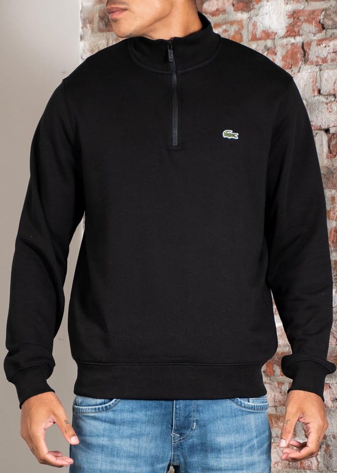 Lacoste Half Zip Sweater Heren - Maat L