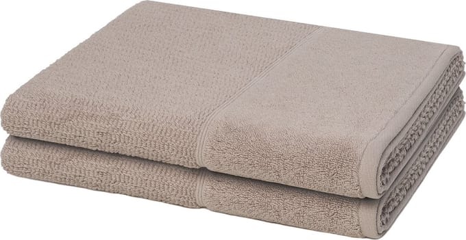 Möve for frottana Sonstiges 2 X douchehanddoek in set 2 pack Pearl