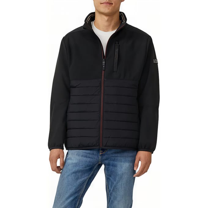 s.Oliver  Jacket Outdoor Black Größe: S | Leichte Jacken Outlet | Herren | Schwarz
