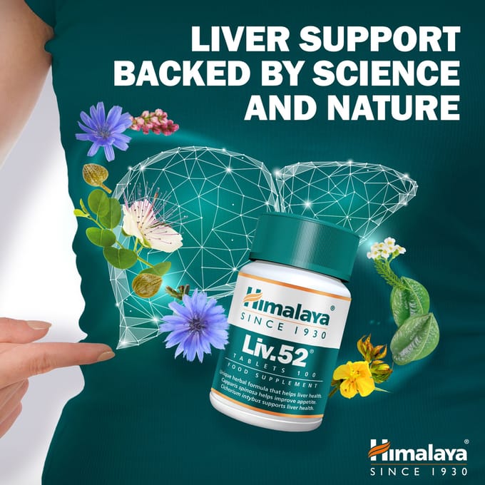 HIMALAYA - Voedingssupplement - Ondersteuning van de lever - Bescherming van de lever - 100 tabletten
