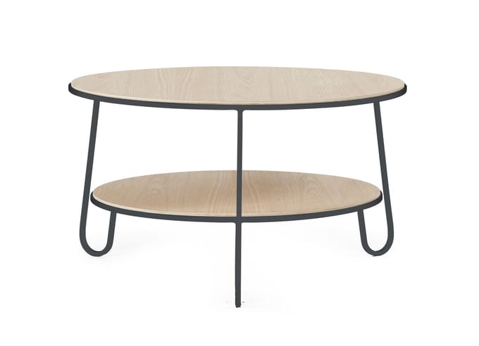 Harto - Eugenie salontafel - Eiken/leigrijs - 70 cm - 4 - 6 Wochen