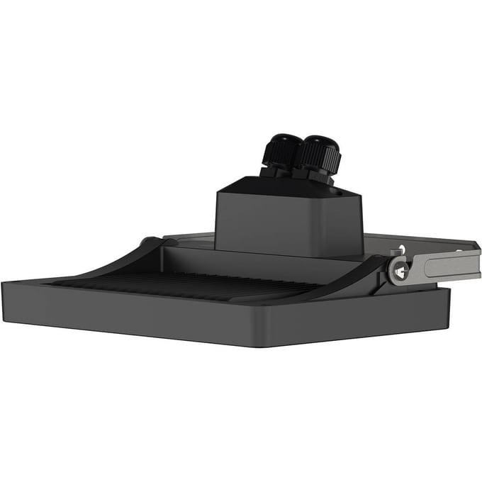 Theben LED-buitenwandspot theLeda B30 dual, zwart, IP65