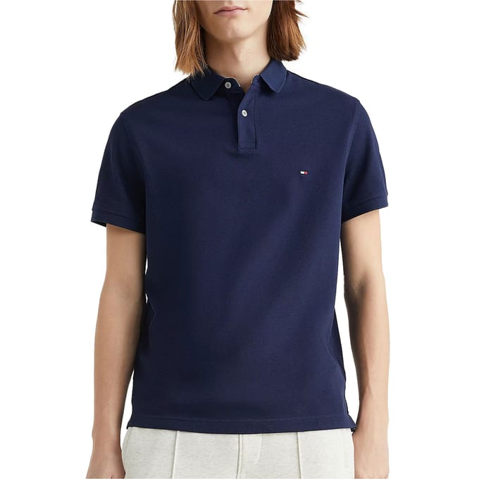 Tommy Hilfiger 1985 Regular Polo Carbon Navy Größe: M | Poloshirts Outlet | Herren | Blau