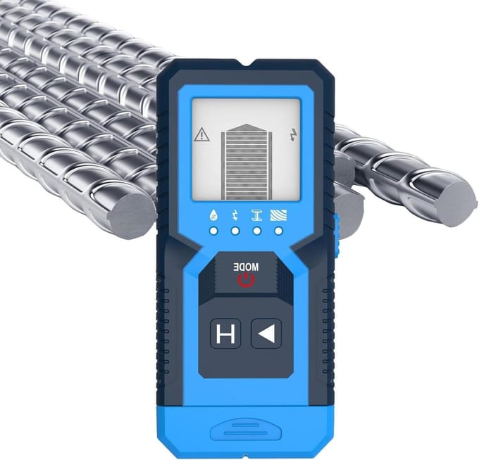 Stud Finder Tool - Wanddetector Balkzoeker - Veilig Boren - Precisie LCD Display - 38 mm Diepte - Blauw