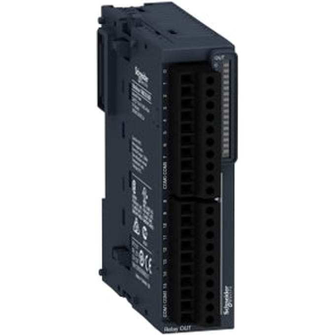 Schneider Electric M2 PLC digitale in- en uitgangsmodule - TM3DQ16R