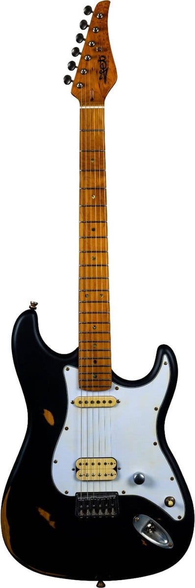 Jet JS-800 RLC ST-Style Elektrische Gitaar Black