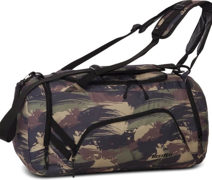 Bestway Sporttas, Camo Groen - 46,5 x 27 x 25 cm - Polyester