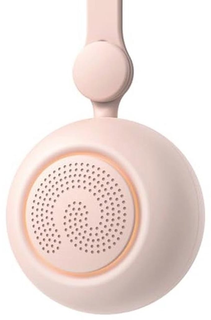 Dreamegg White Noise Machine, witte ruismachine met 30 hifi, rustgevende geluiden, slaaphulp, roze