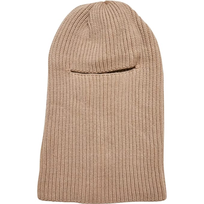 Urban Classics - Knitted Balaclava Muts - Beige