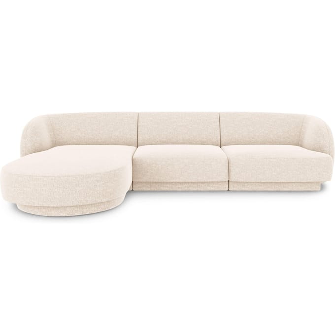 3.5-zitshoekbank Miley links chenille | Micadoni Limited Edition