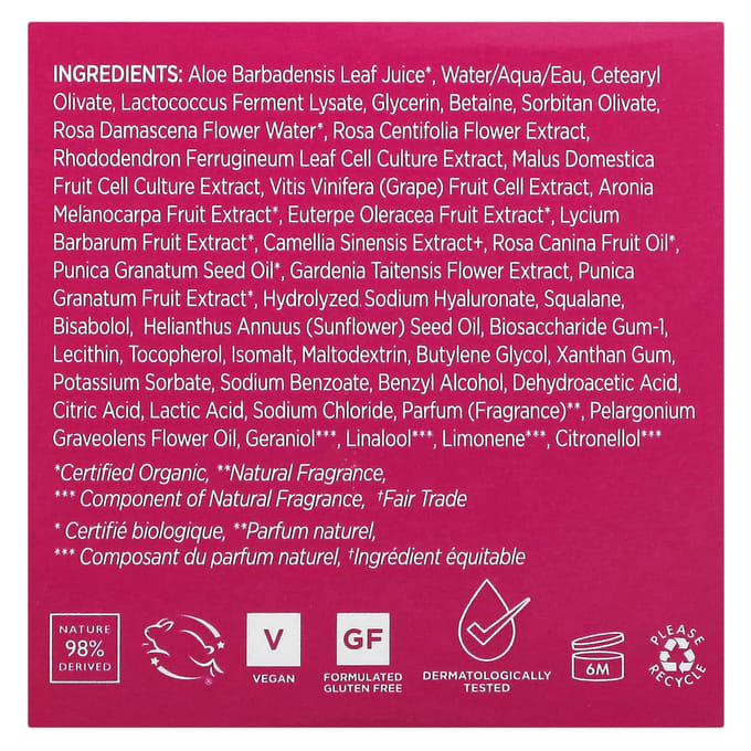 1000 Rozen, Biome Balancing Dagcrème, Gevoelig, 50G (17 Oz) white