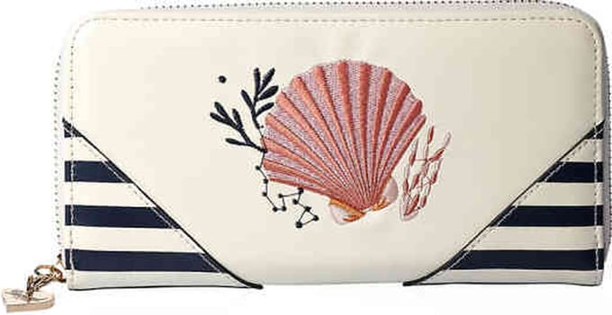 Banned - Summer Shell Dames portemonnee - Wit