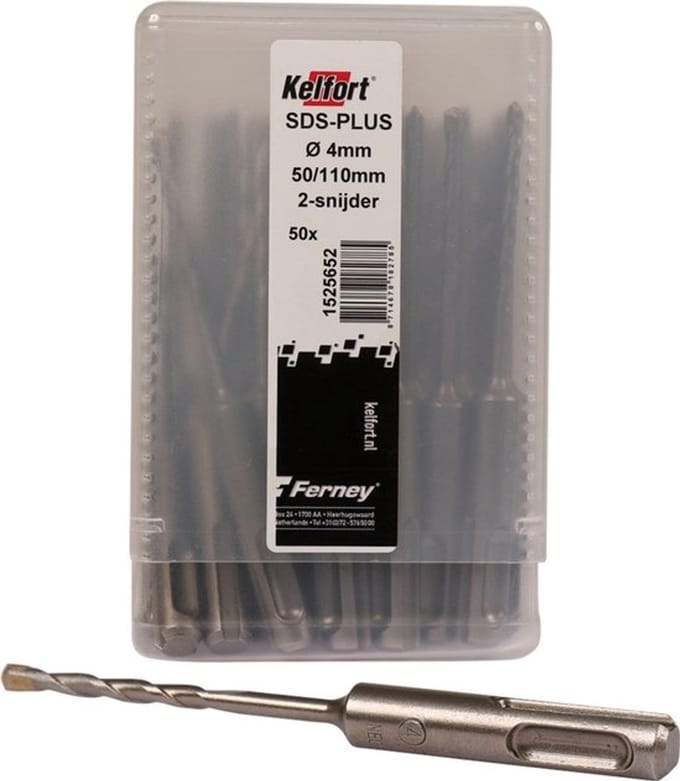 Kelfort HAMERBOOR SDS+ 4.0X50/110 - 50ST 2-SNIJDER