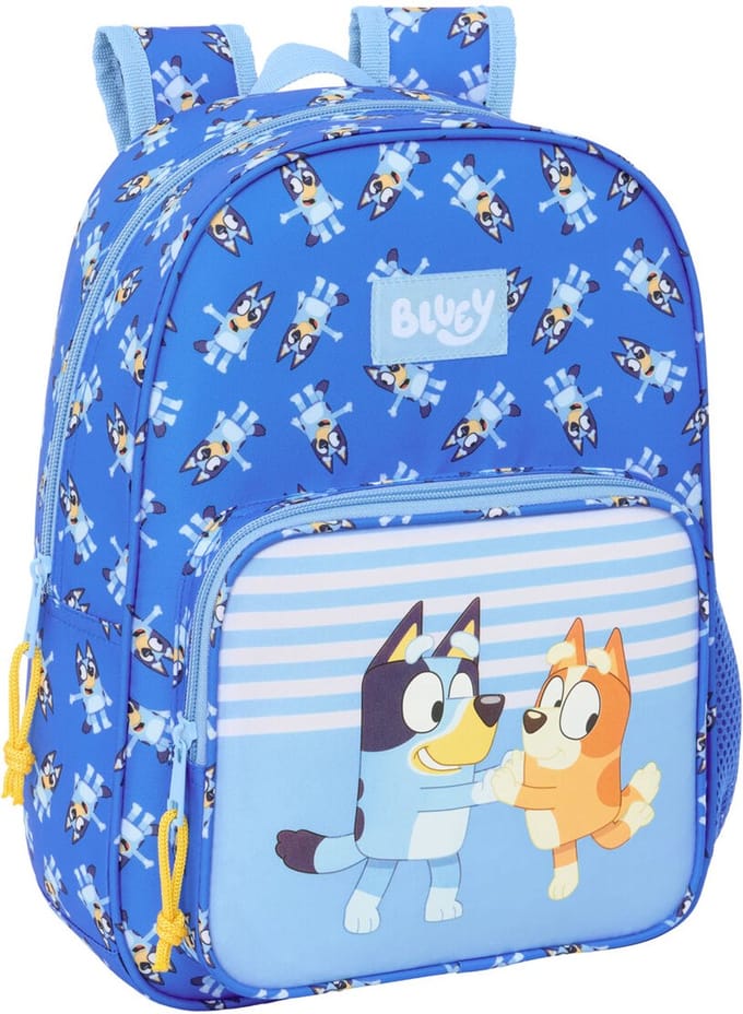 Schoolrugzak Bluey Let's play Blauw 26 x 34 x 11 cm