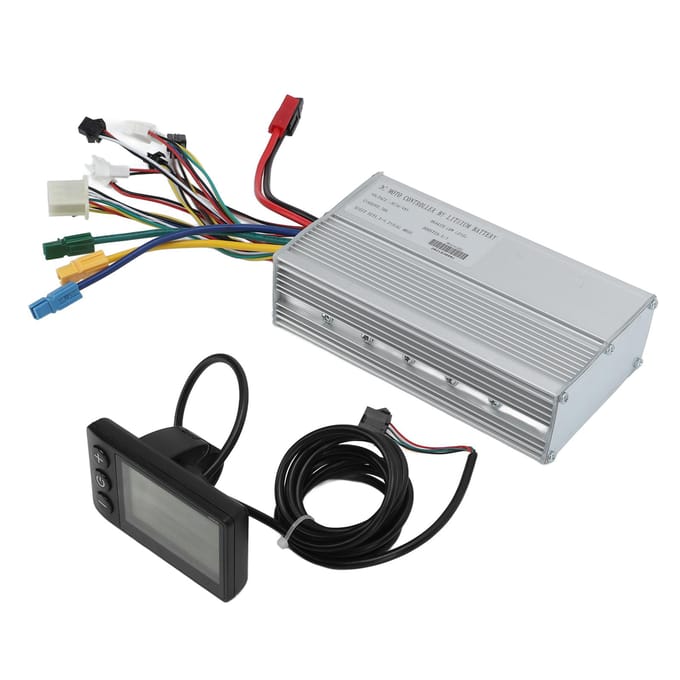 DC 36V48V Elektrische Scooter Fiets 30A Controller S866 LCD Display Paneel Kit voor 1000W Motor gray