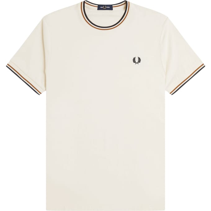 T-shirt Korte Mouw Fred Perry Twin Tipped T-Shirt