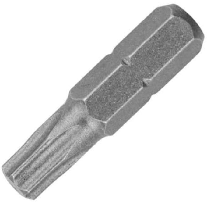 LUN FIX - Bit Enkel Schroef - Zeskant Schacht - 25mm - TX40 - Schroevendraaier Bits