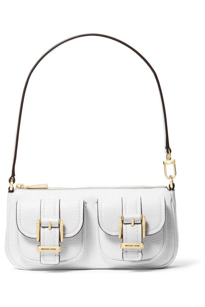 Michael Kors Small Pouchette Optic White Taglia: OS | Borse a mano Outlet | Donna | Bianco