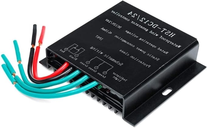 Wind Controller - Energie Oplader - Stroom Opwekken - MPPT Technologie - 3000W 12V-48V - Grijs