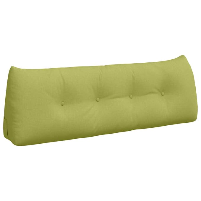 vidaXL - Rugkussen - Lichtgroen - 140 - x - 50 - x - 24 - cm - Stof