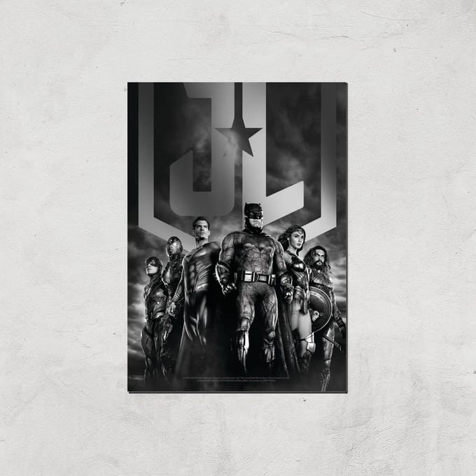 Justice League Team Poster Giclee Art Print - A3 - Print Only