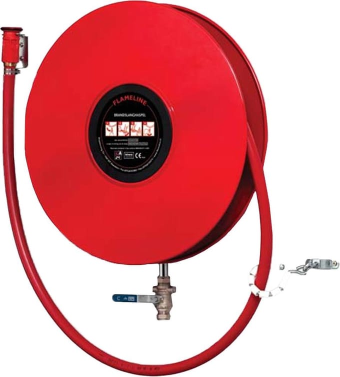 3/4 brandslanghaspel 20 meter (inclusief montageset)