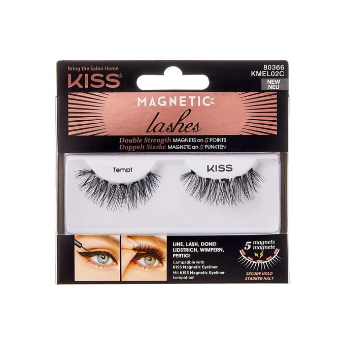 Kiss Wimpers Magnetic Lashes - Wimperextensions - Lashes - Nep Wimpers - Tempt