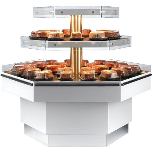 UBERT Warmhoudtafel - 2 verwarmingszones