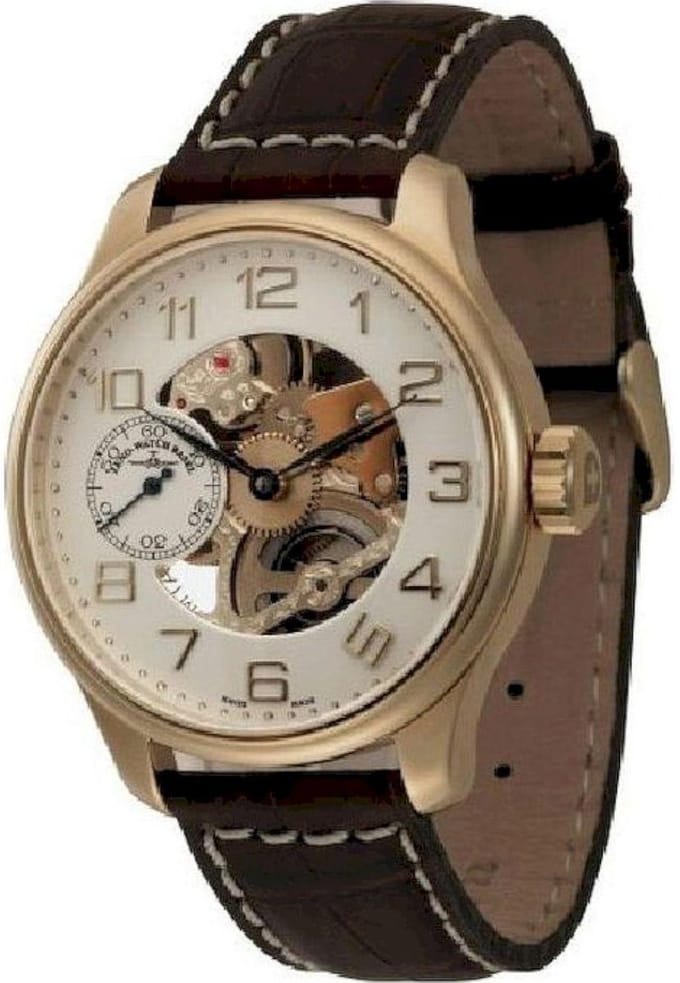 Zeno Watch Basel Herenhorloge 8558-9S-Pgg-f2