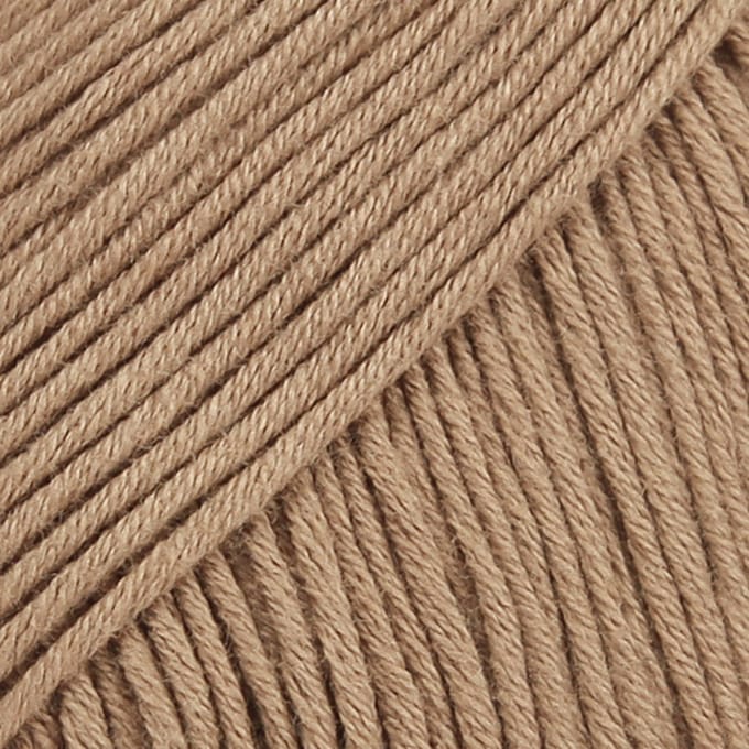 DROPS Safran Uni Colour - 22 lichtbruin - Katoen Garen