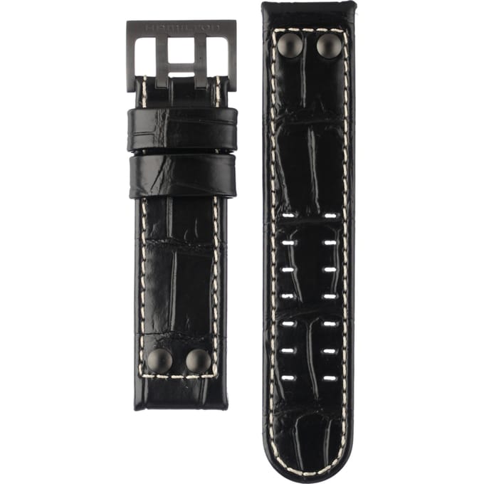 Hamilton Straps H690.647.100 Khaki Pilot Horlogeband
