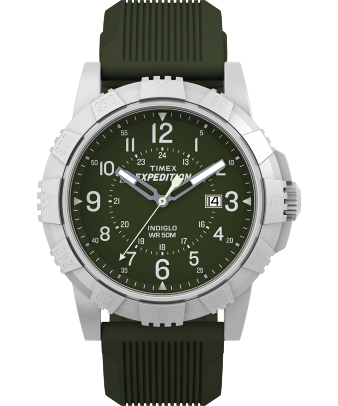 Timex Expedition North Ridge TW4B32100 Horloge - Siliconen - Groen - Ø 45 mm