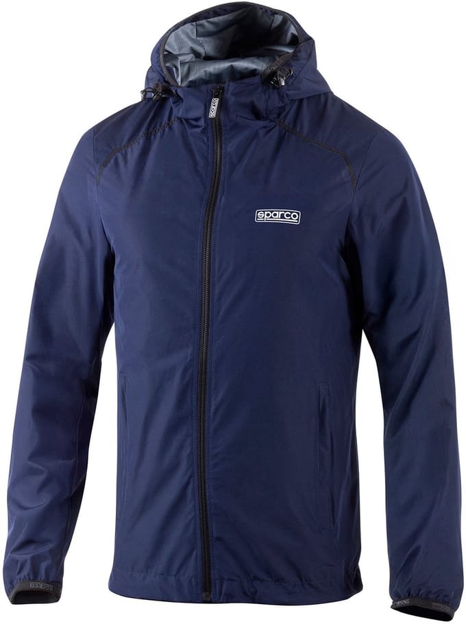 Sparco 2026 Windjack - Grijs/Marineblauw — XXL