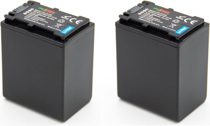 ChiliPower Sony NP-FV100 accu - 3900mAh - 2-Pack