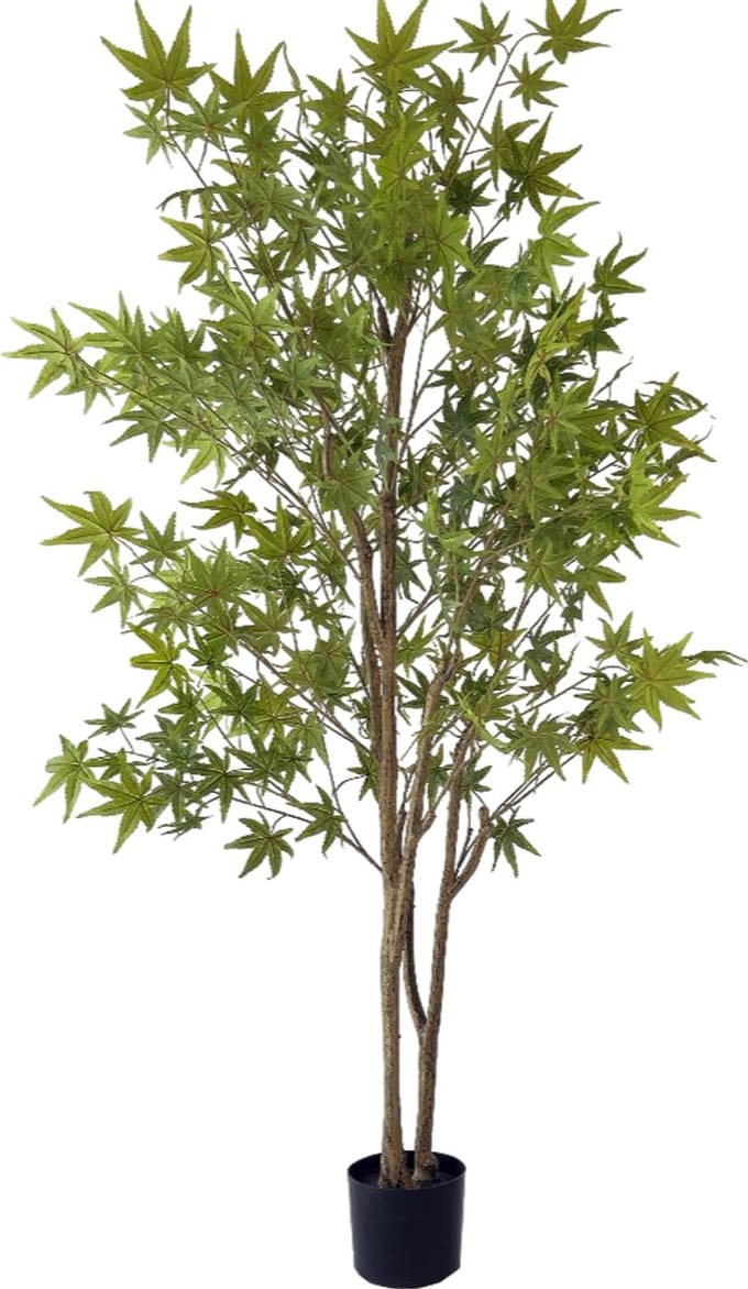 Neverleafs Kunstplant groene Esdoorn - 180cm