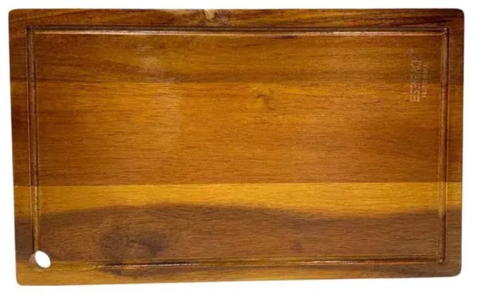 Eisenbach G0121: Luxe snijplank van natuurlijk massief hout.