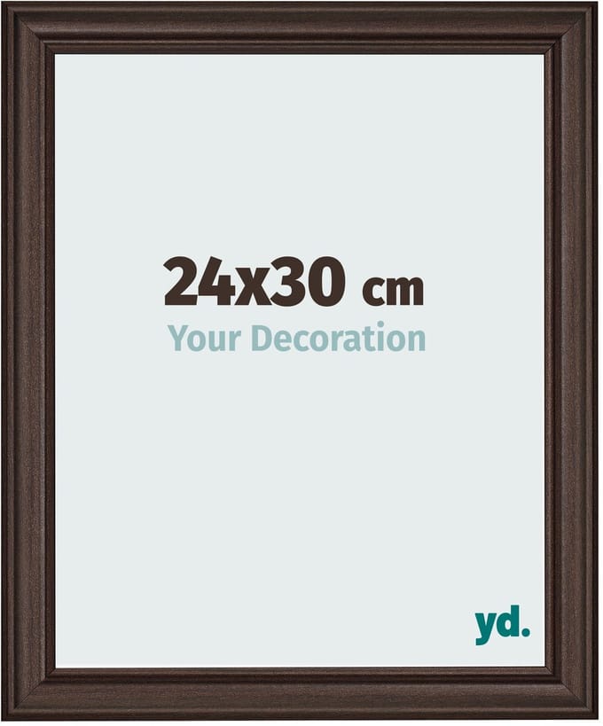 Your Decoration - Fotolijst 24x30 cm - MDF - Eiken Donker - Lazio