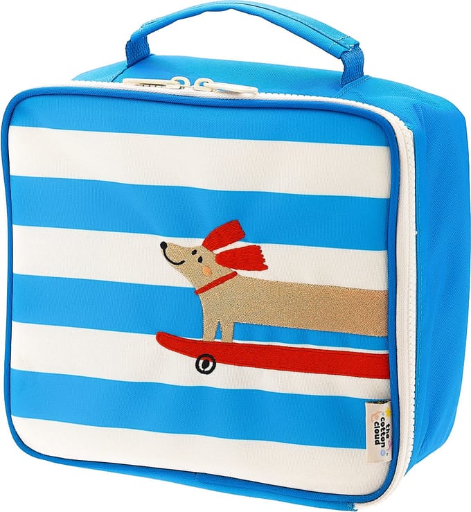 Teckel - teckel lunchtas - teckel geïsoleerde lunchtas - teckel koeltas - 22x19,5cm