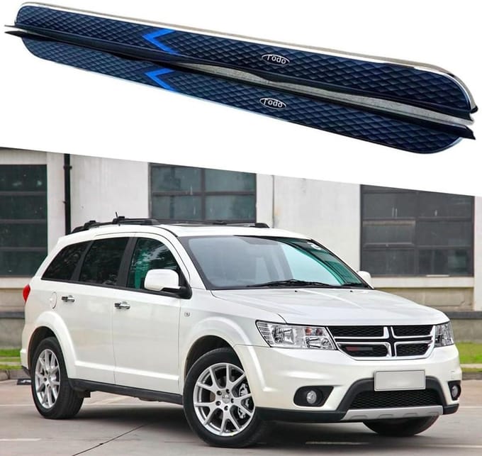 Treeplank Side Step - Nerf Bar Pedaal - Instap Hulp - Vliegtuig-Grade Aluminium - 200 x 10 x 2 cm