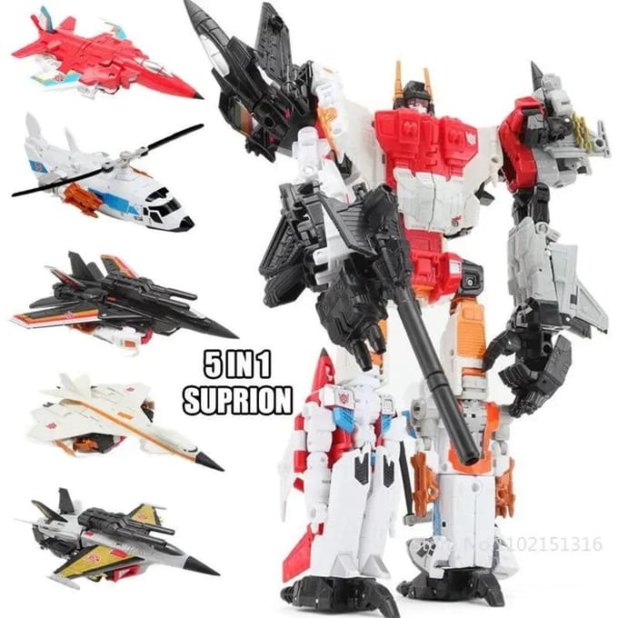Transformeer Robot Speelgoed HZX Defensor Bruticus Superion Devastator IDW 5 IN 1 6 IN 1 EEN ZONDER DOOS Sets Actiefiguur KO 6in1